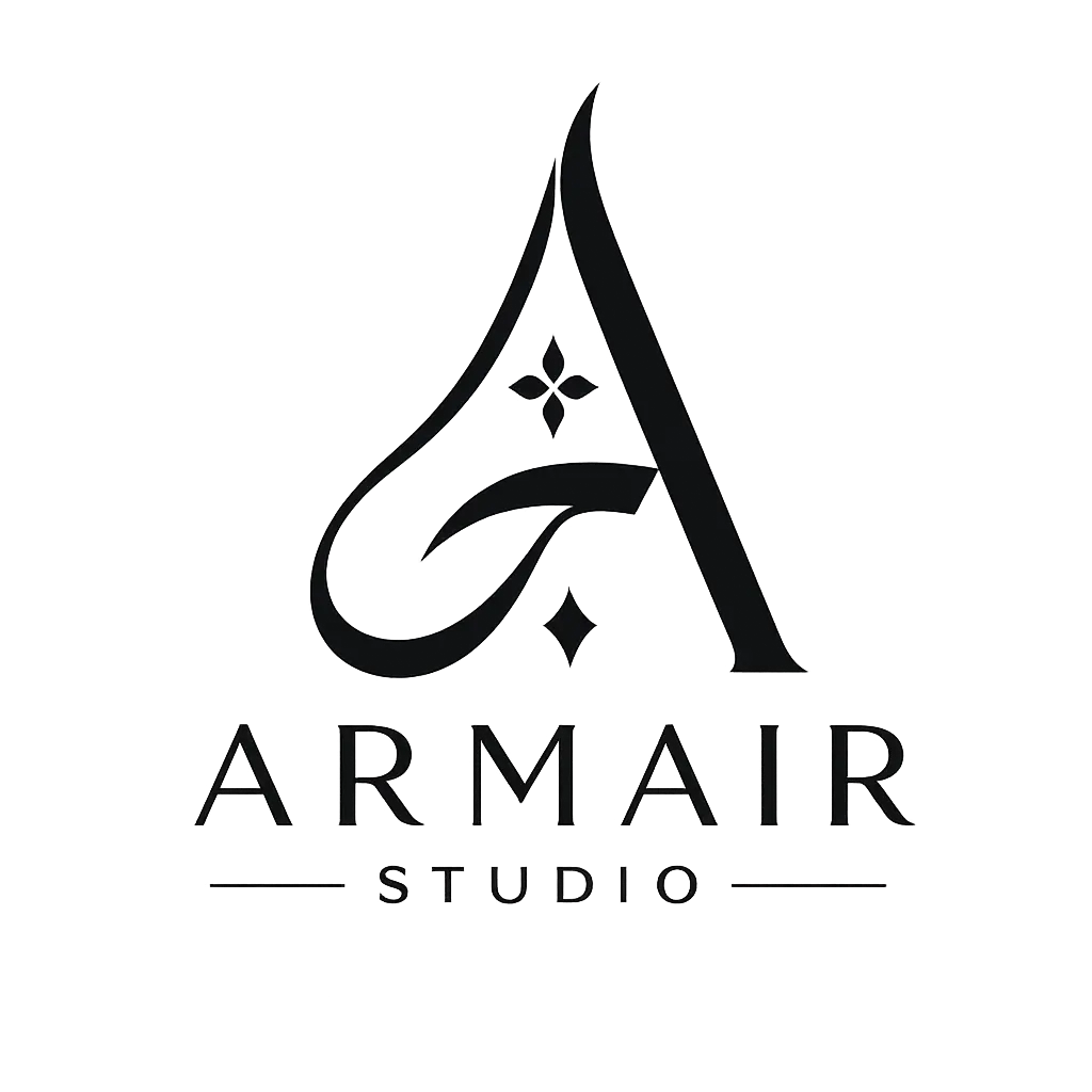 Armair Studio logo - premium Pakistani men's fabric brand