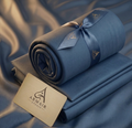 Unstitched Premium Boski Wash & Wear Suit for Men - Oxford Blue Color | Armair Studio