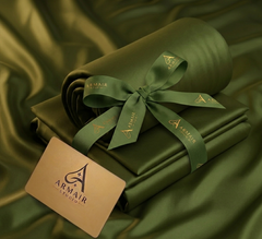 Unstitched Premium Boski Wash & Wear Suit for Men - Sage Green Color | Armair Studio