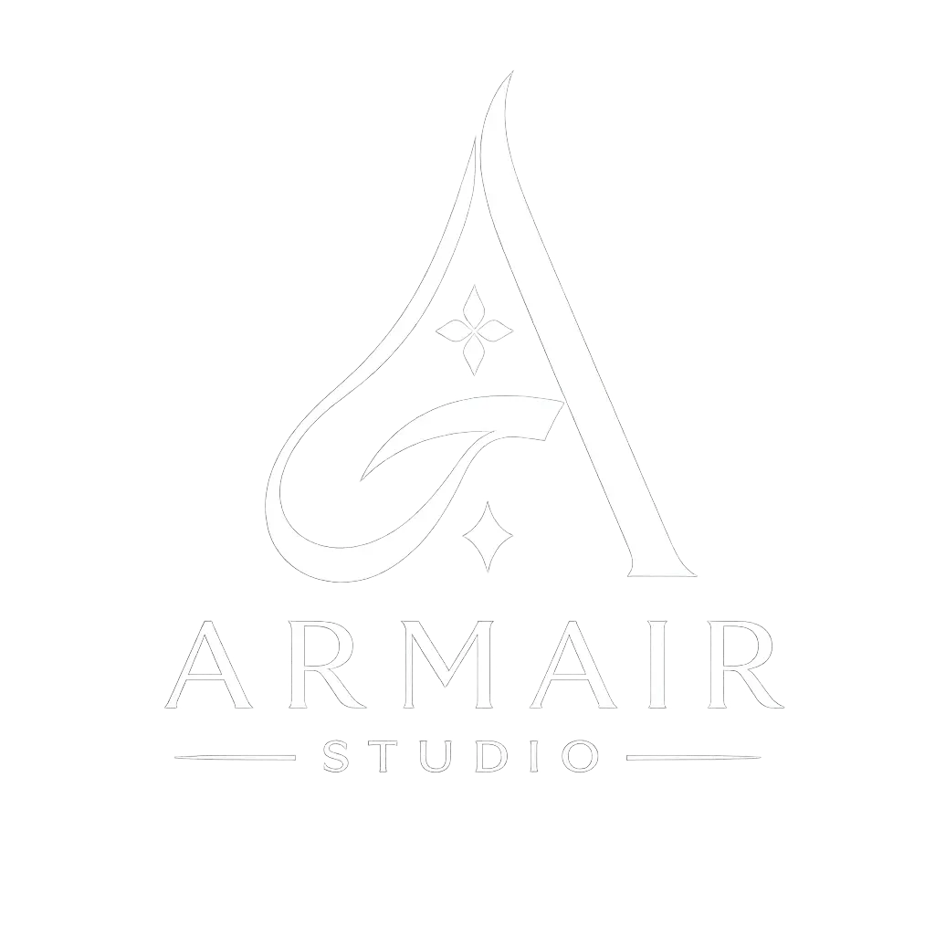 Armair Studio logo - premium Pakistani men's fabric brand